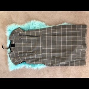 Plaid dress h&m